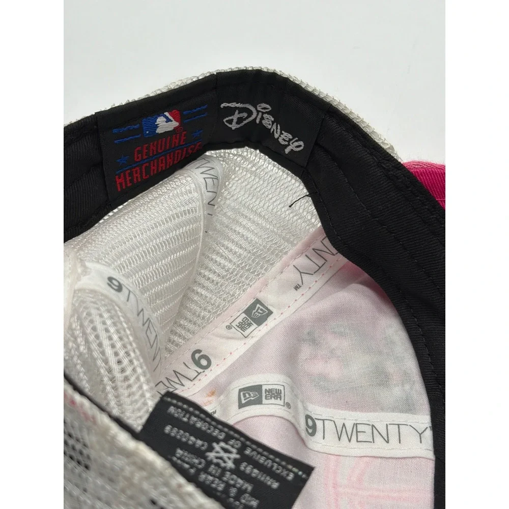 New Era 9TWENTY Toddler Minnesota Twins Minnie Mouse Pink Mesh Trucker‎ Hat MLB